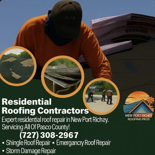 Residential Roofing Services - New Port Richey Roofing Pros